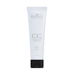 Brelil CC colour cream tube, Pearl Grey, white squeeze bottle with black base