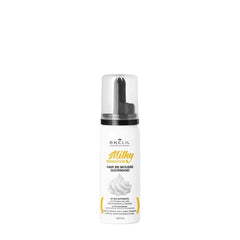 Brelil Milky Sensation hair BB mousse bottle with silver pump, white label