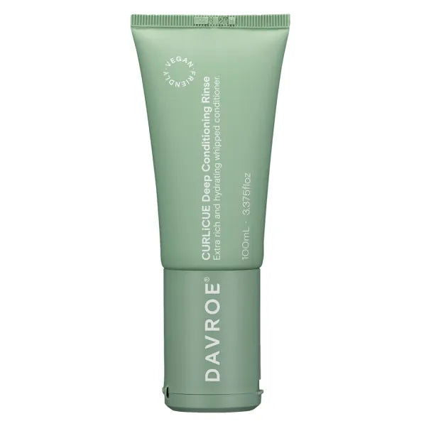 Deep conditioning rinse tube, green squeeze bottle