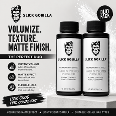 Slick Gorilla Powder - Volumising Matte Styling Powder 20gm