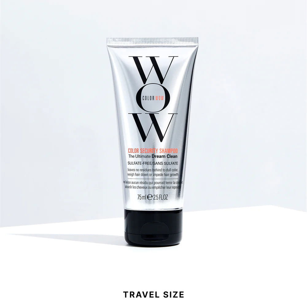Color WOW Color Security Shampoo travel-size tube, 75 ml