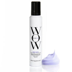 Color WOW Control purple mousse bottle with black cap and lavender foam