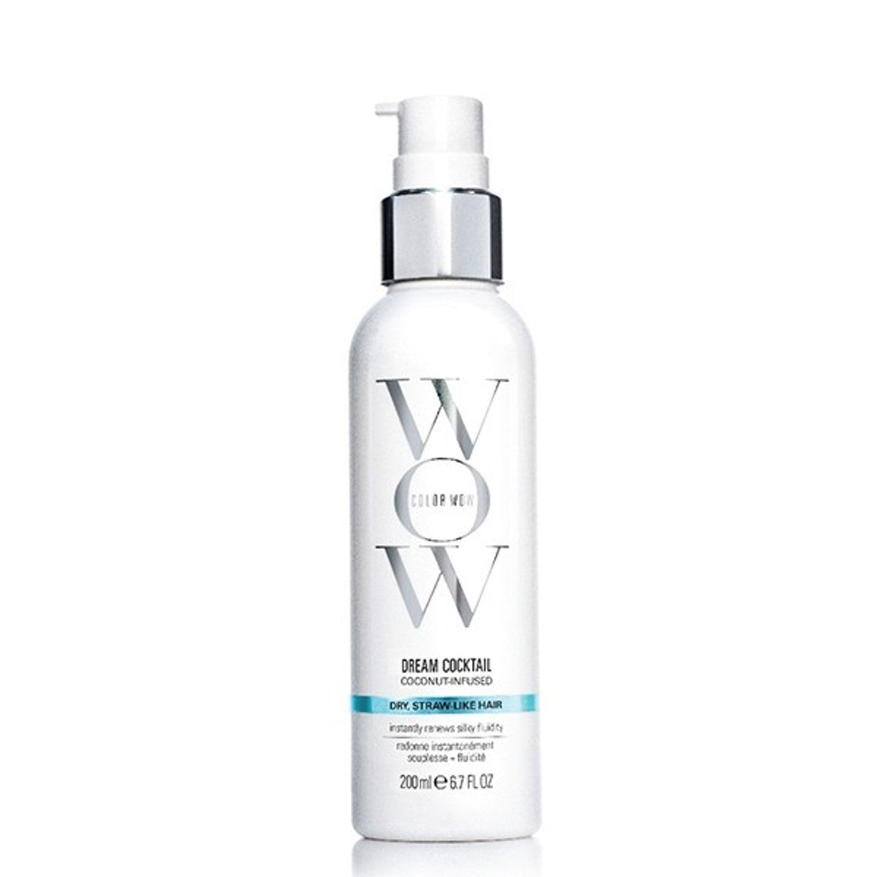Color Wow Dream Cocktail coconut hair treatment bottle with pump, 200 ml