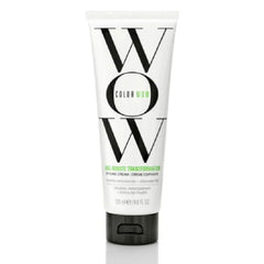 Color Wow One Minute Transformation hair cream tube, white with black label