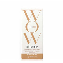 Root cover up for blonde hair, hair coloring stick in white and tan box