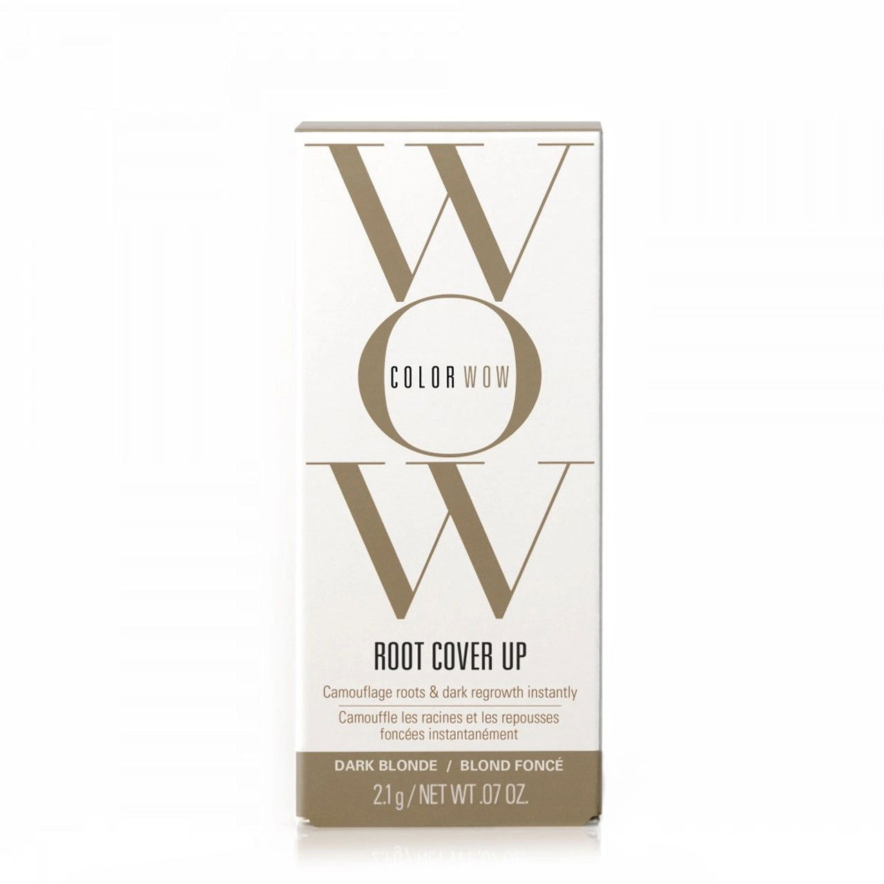 Hair root cover up box, Dark Blonde shade in slim carton