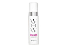 Color Wow Xtra Large Bombshell volumizer bottle, white with silver cap