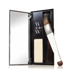 Color WOW root cover up kit with brush and sponge in open case
