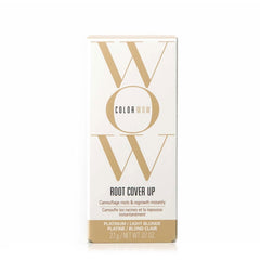 Color WOW Root Cover Up Platinum/Light Blonde box with gold logo, 2 g