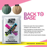 Crazy Color Back to Base remover 45 g sachet pouch