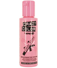 Crazy Color hair dye bottle, candy floss pink semi-permanent, 100 ml