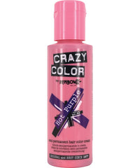 Hot purple permanent hair color bottle, Crazy Color