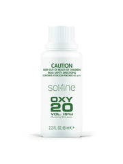 Oxy 20 developer cream bottle, 65 ml, white cap and label