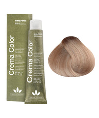 Hair color cream tube and box, ash blonde (65 ml)