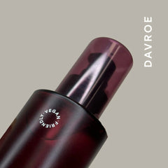 Argan oil instant treatment bottle top, burgundy with black pump