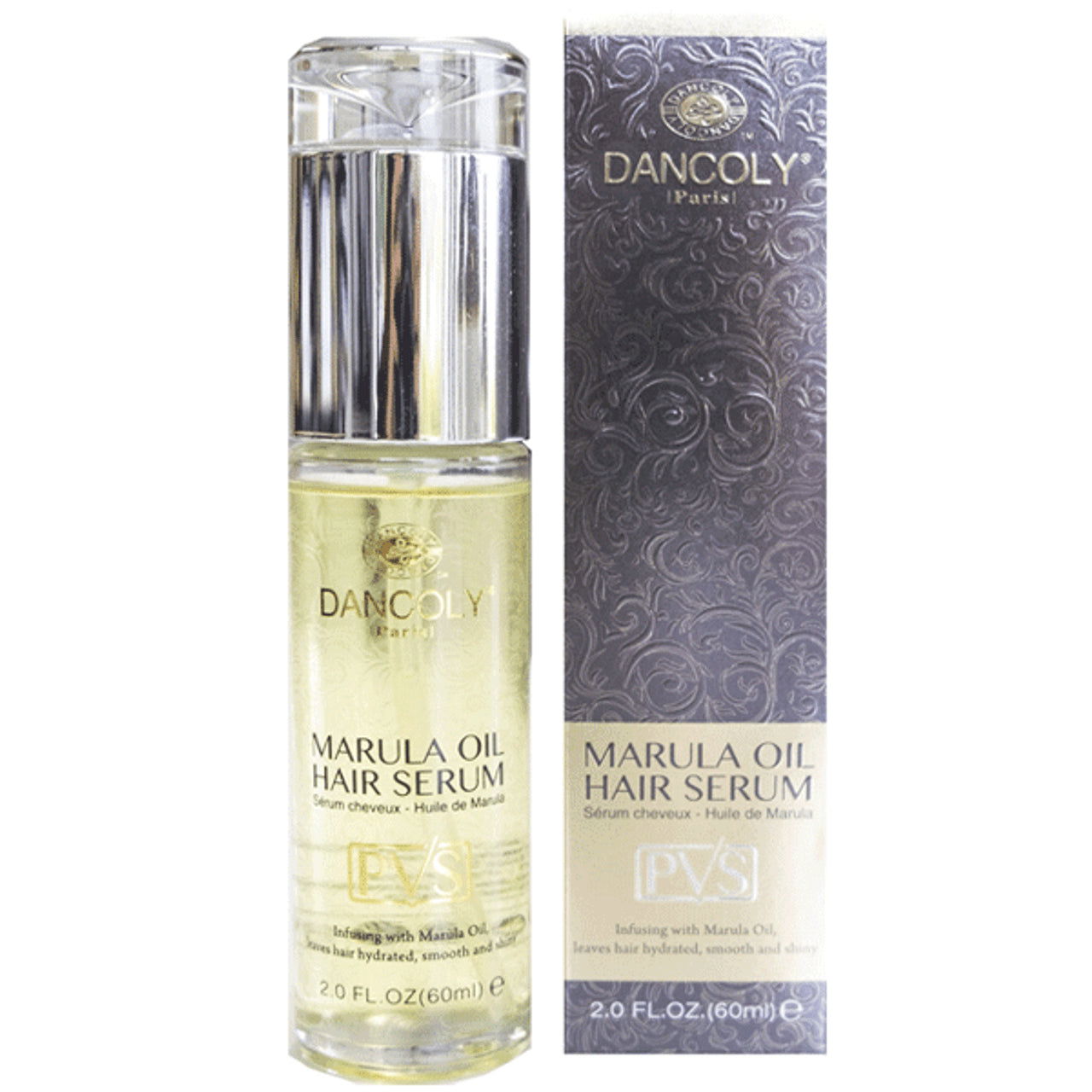 Dancoly marula oil hair serum bottle with box, 60 g