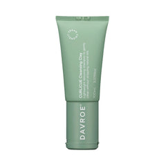 Davroe cleansing clay shampoo tube, green squeeze bottle