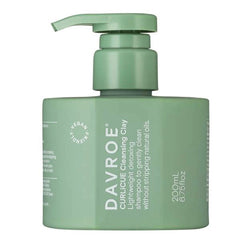 Davroe CURLiCUE cleansing clay shampoo bottle with pump, 20 oz (300 ml)