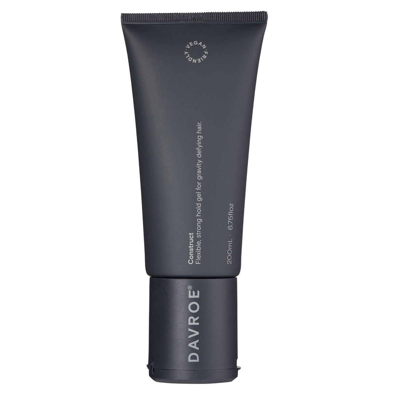 Davroe Construct Gel 150ml tube, dark gray with black cap