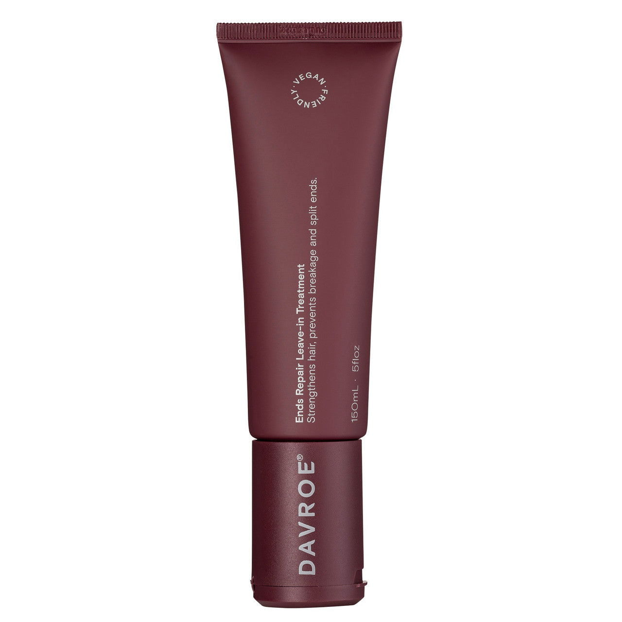 Davroe ends repair leave-in treatment tube, maroon squeeze bottle