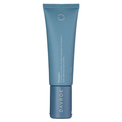 Davroe Formation hair styling cream tube with blue screw cap, blue body