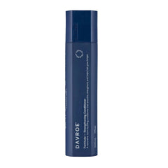 Davroe Fortitude strengthening conditioner bottle, dark blue cylindrical with cap
