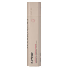 Davroe conditioner bottle with beige pump cap and label text