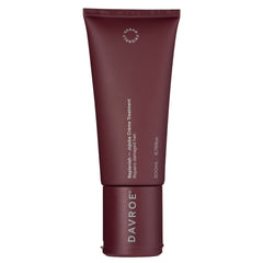 Davroe Replenish jojoba crème treatment in dark maroon squeeze tube, 200 ml