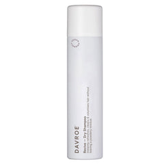 Davroe Revive dry shampoo can, white aerosol bottle with spray nozzle