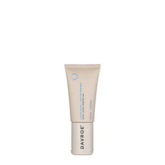 Davroe Smooth Senses anti-frizz shampoo tube, light beige with blue label