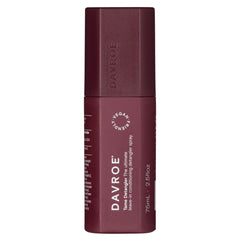 Davroe Tame Detangler travel spray, 75 ml bottle with dark maroon label