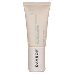 Davroe hair conditioner tube, beige squeeze bottle with cap, 100ml.