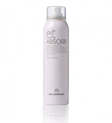 De Lorenzo Absorb hair care bottle with pump, light pink bottle, clear cap