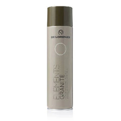 De Lorenzo Elements Granite aerosol spray can, beige with dark label
