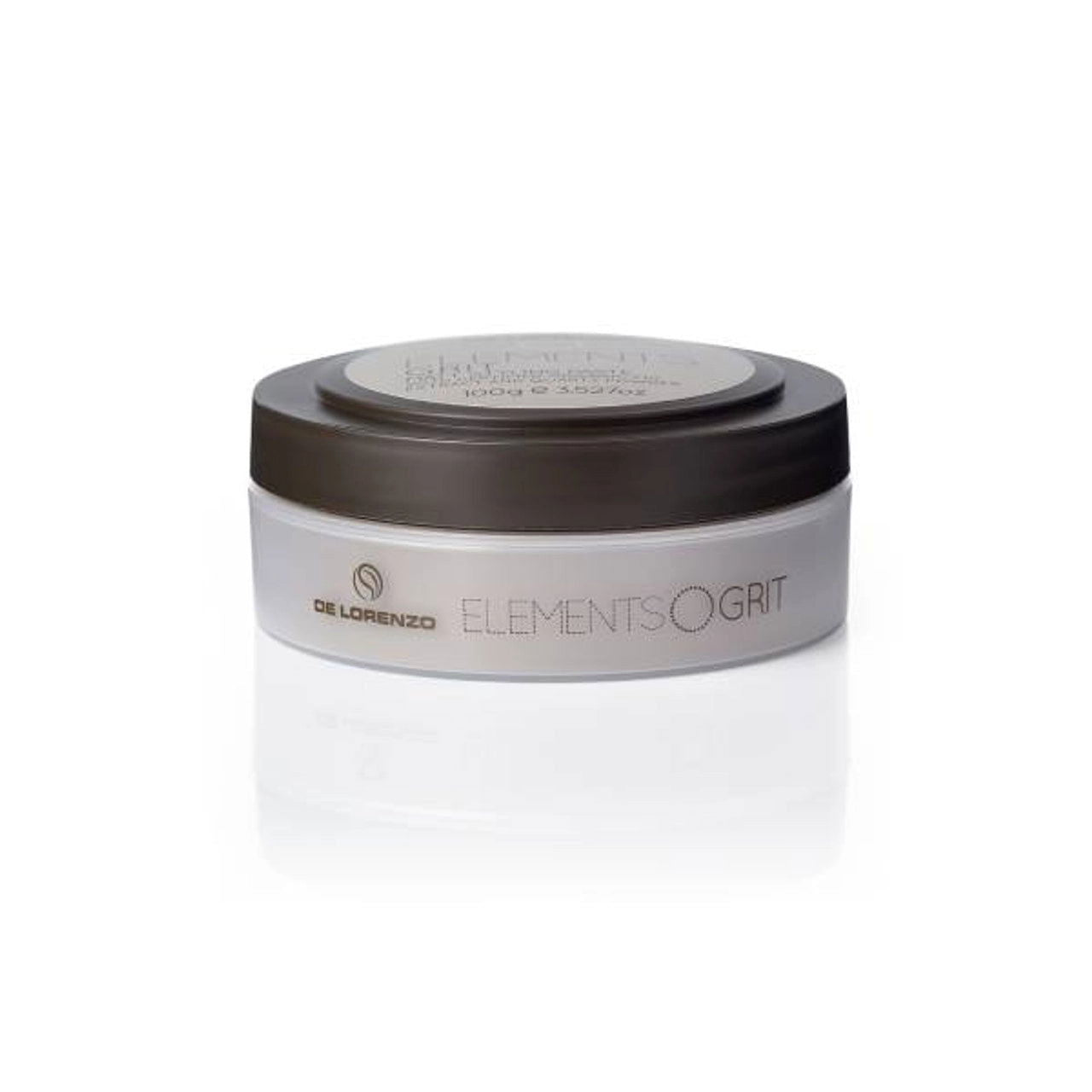 De Lorenzo Elements Grit 100g jar with dark lid