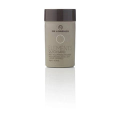 De Lorenzo Elements Quicksand powder in beige bottle with dark screw cap, 10g