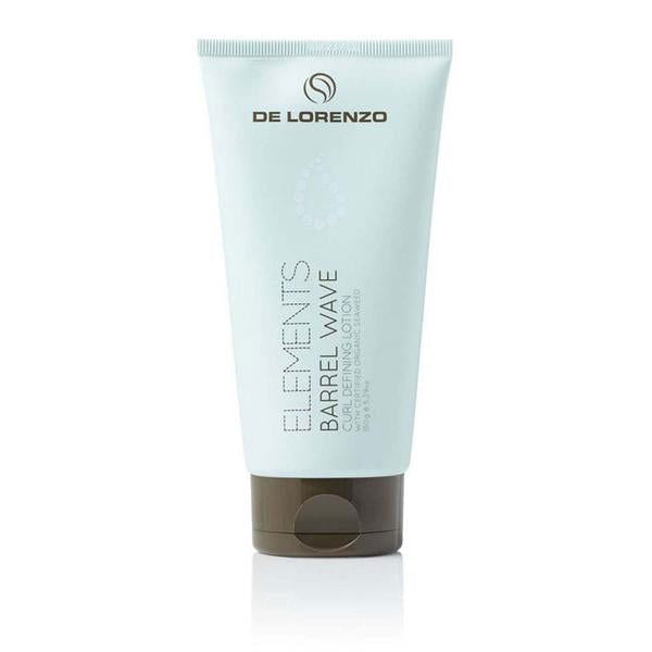 De Lorenzo Barrel Wave hair styling cream tube, light blue with brown cap, 150g