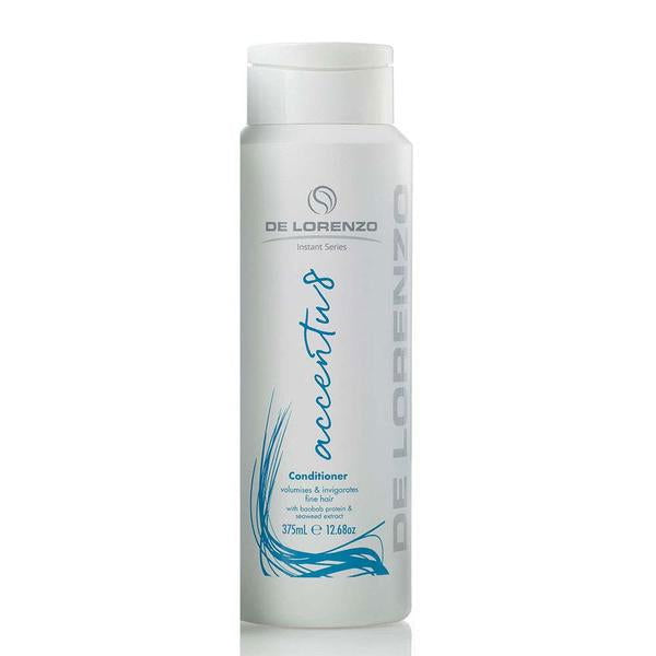 De Lorenzo Instant Accentu8 conditioner bottle, white plastic, 375 ml