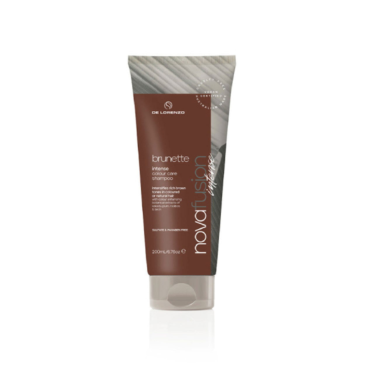 De Lorenzo Novafusion Intense Shampoo for brunette, 200ml tube