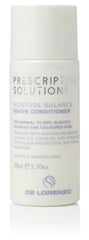 De Lorenzo Prescriptive Moisture Revive Conditioner bottle, white label, 80 ml