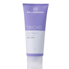 De Lorenzo Tricho scalp cleanser tube, purple/white, 200ml