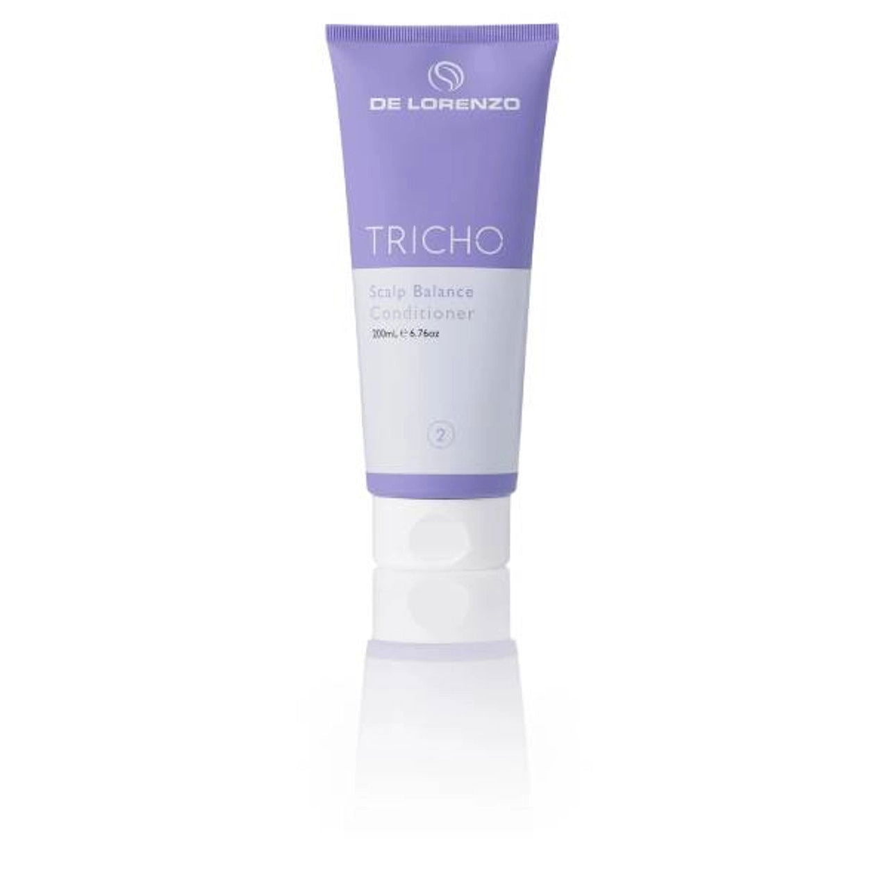 De Lorenzo TRICHO scalp balance conditioner tube, purple white