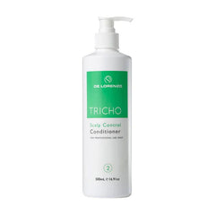 Scalp Control Conditioner bottle with pump, De Lorenzo TRICHO, 500ml, white with green label
