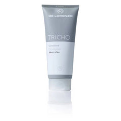 De Lorenzo Tricho sensitive shampoo tube, light gray, 200 ml