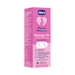 Pregnancy massage oil carton, pink, during and post pregnancy