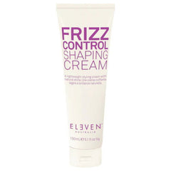 Eleven Australia frizz control shaping cream in white squeeze tube, 150ml