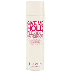 Eleven Australia Give Me Hold hairspray bottle, red and white label, 300 g