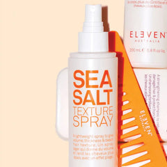 Sea Salt Texture Spray bottle with product box, white pump, 200 ml.
