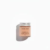 Eye gel jar, beige blueberry bright eye gel with silver lid