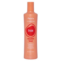 FANOLA Vitamins energizing shampoo bottle, orange with red label